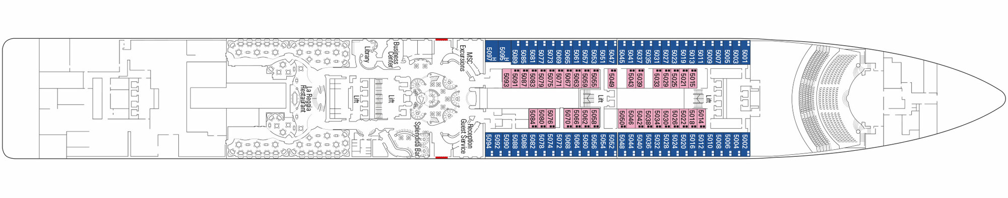 Deck 5 - Canaletto plan